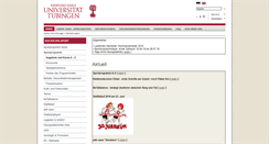 Desktop Screenshot of hsp.uni-tuebingen.de