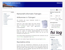 Tablet Screenshot of fsi.uni-tuebingen.de