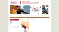Desktop Screenshot of ipc.uni-tuebingen.de