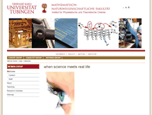 Tablet Screenshot of ipc.uni-tuebingen.de