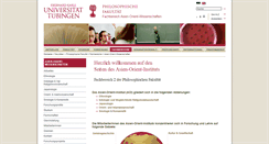 Desktop Screenshot of aoi.uni-tuebingen.de