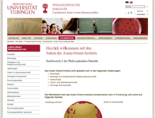 Tablet Screenshot of aoi.uni-tuebingen.de