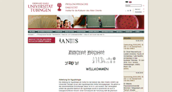 Desktop Screenshot of ianes.uni-tuebingen.de