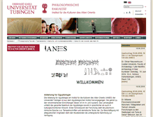 Tablet Screenshot of ianes.uni-tuebingen.de