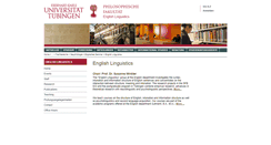 Desktop Screenshot of el.uni-tuebingen.de