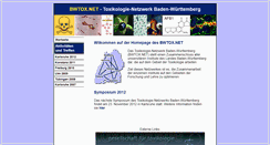 Desktop Screenshot of bwtoxnet.uni-tuebingen.de
