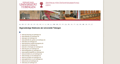 Desktop Screenshot of combigtop.uni-tuebingen.de