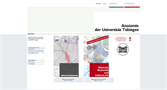Desktop Screenshot of anatomie.uni-tuebingen.de