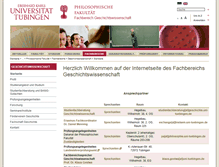 Tablet Screenshot of geschichte.uni-tuebingen.de